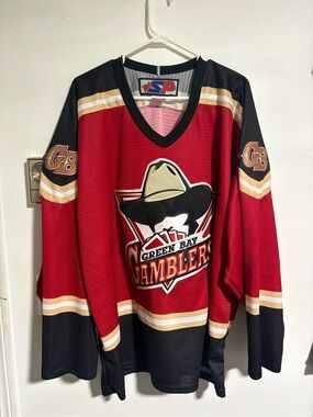 *rare* 90’s Green Bay gamblers hockey jersey